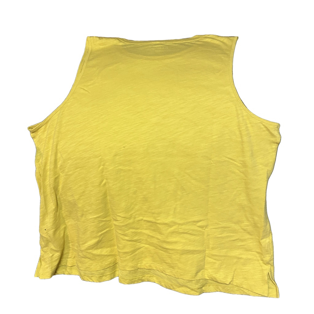 Old Navy Yellow Sleeveless Crew Neck Tank Top XL NWT - Picture 2 of 8